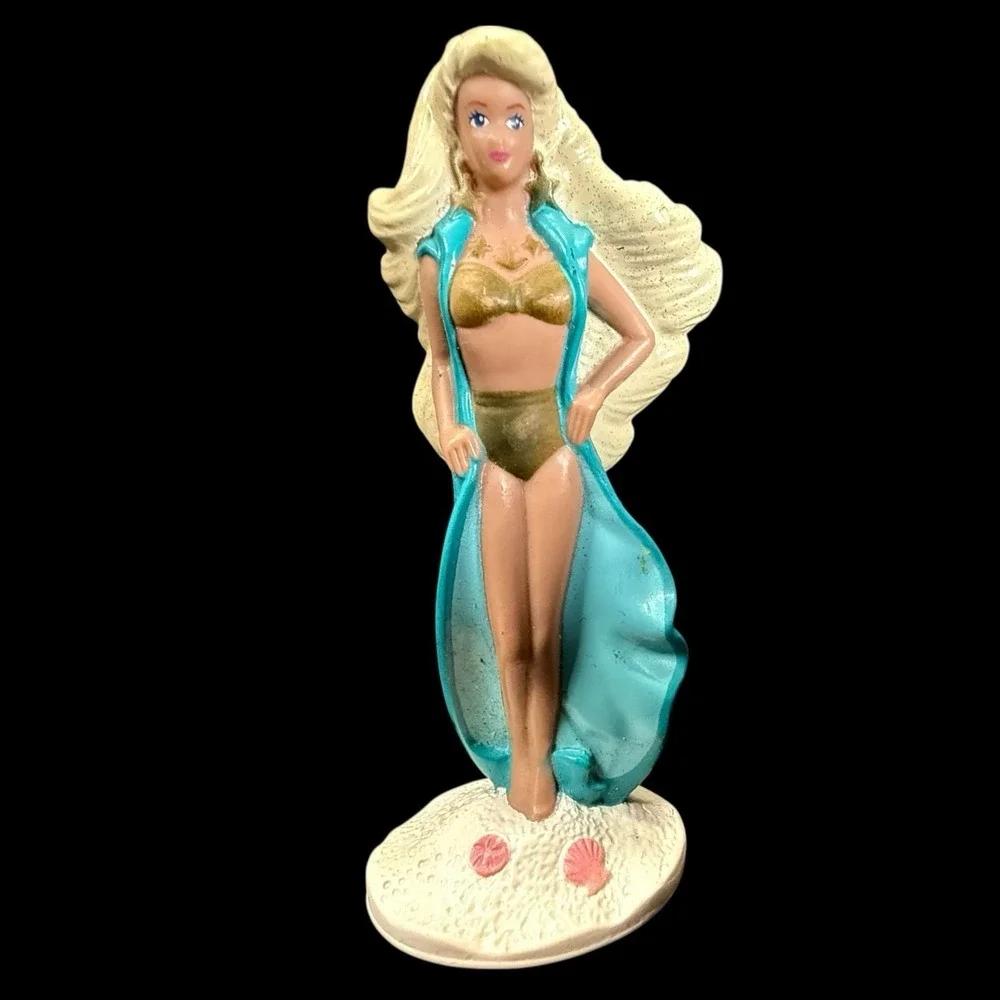 Vintage 1992 Barbie McDonald's Happy Meal Cake Toppers Set of‎ 4